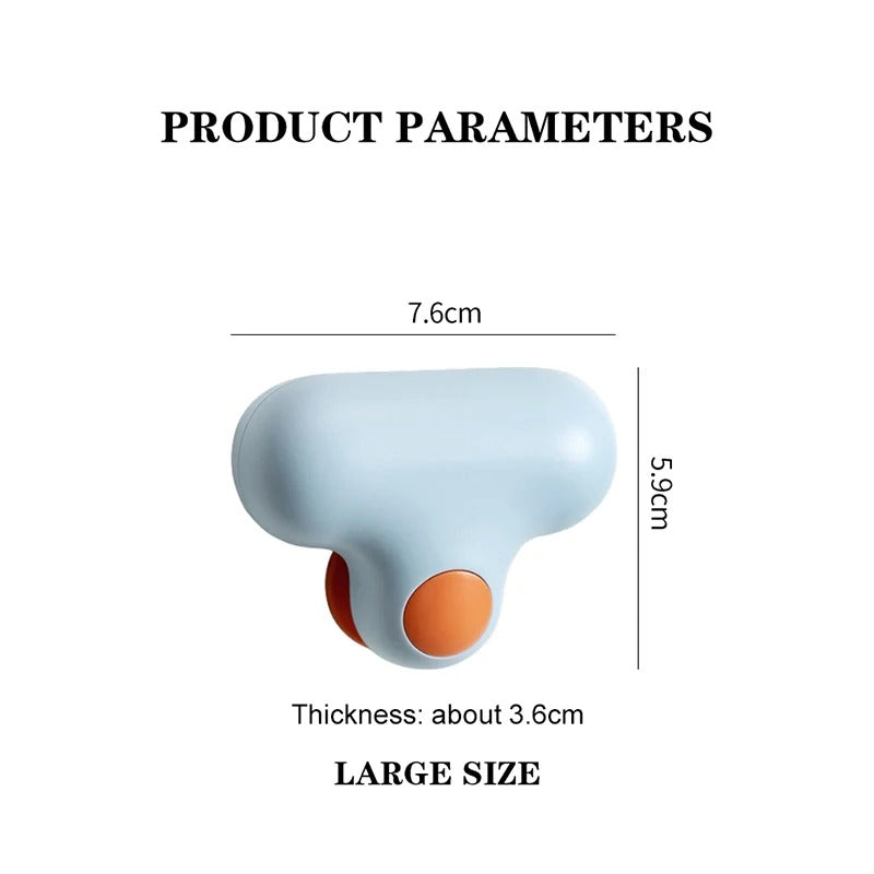 T-Shaped Mirror Cleaner Holder Hook 2 Pcs