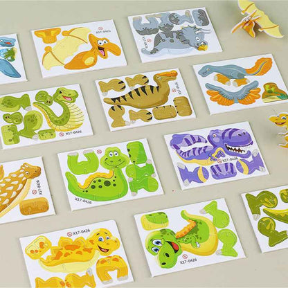🦋DIY Kids Educational 3D Puzzle Game🚁