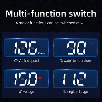 Car Head-up Display GPS Speed Monitor