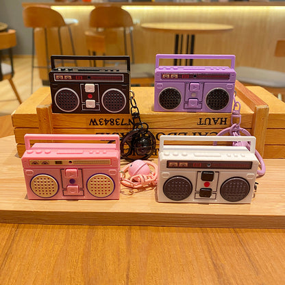 Mini Recorder Radio Keychain