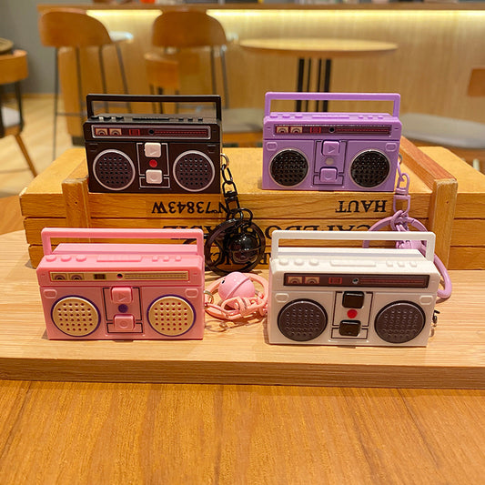 Mini Recorder Radio Keychain