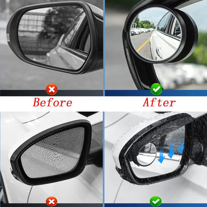 Carbon Mirror Rain Guards