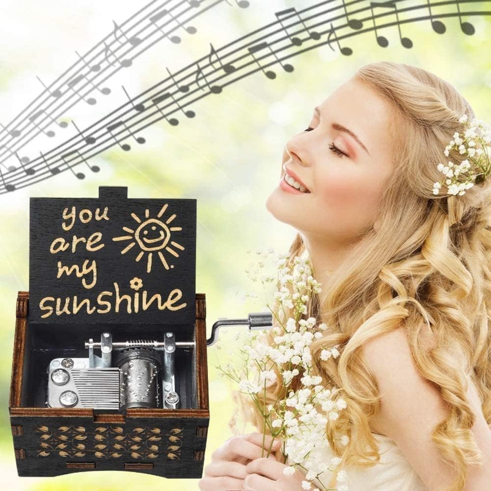 You Are My Sunshine Wooden Music Box