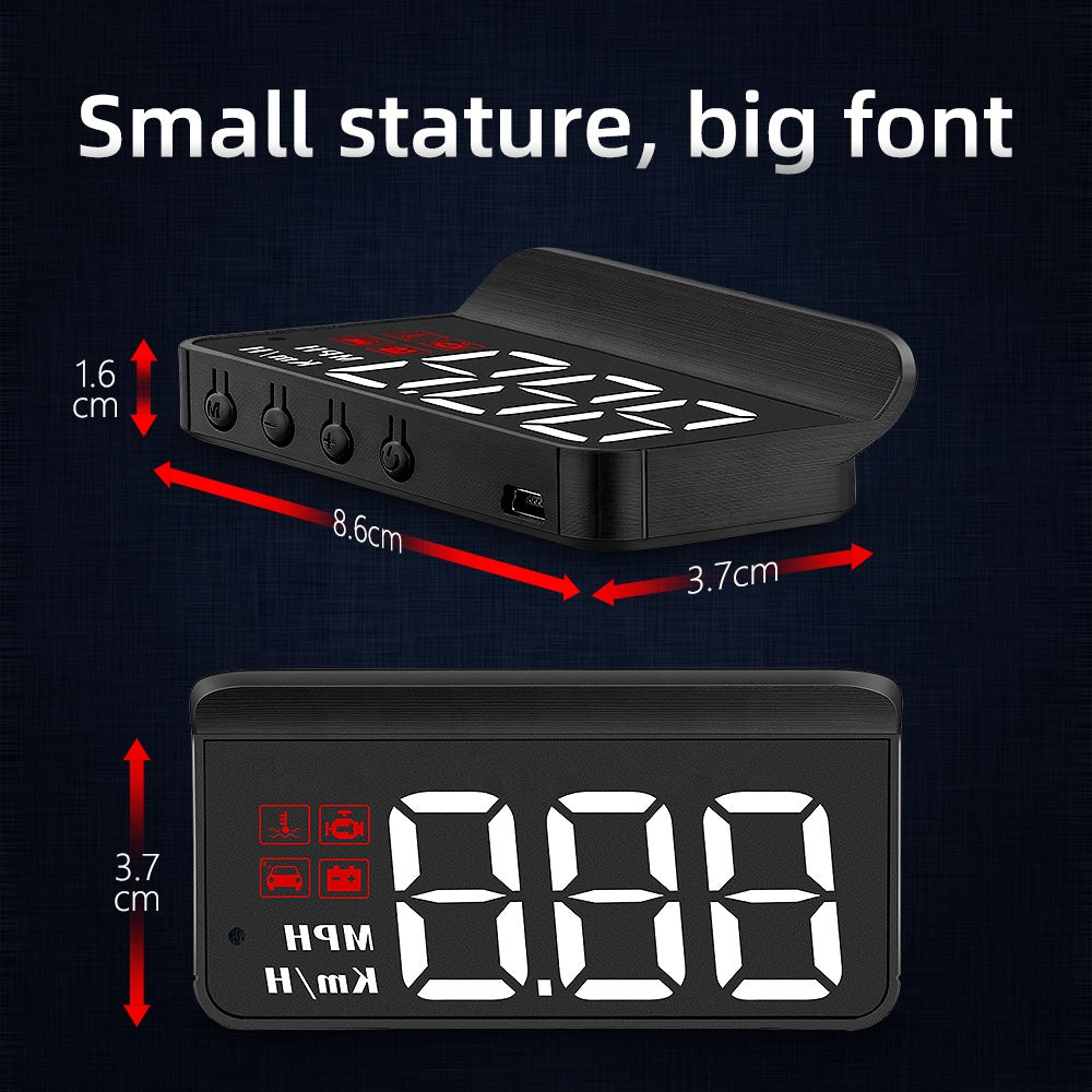 Car Head-up Display GPS Speed Monitor
