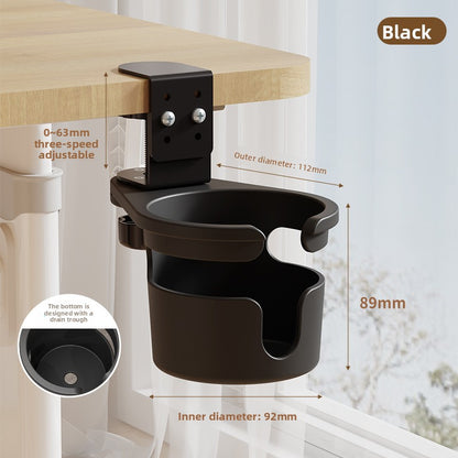 Desk Adjustable Plastic Cup Holder