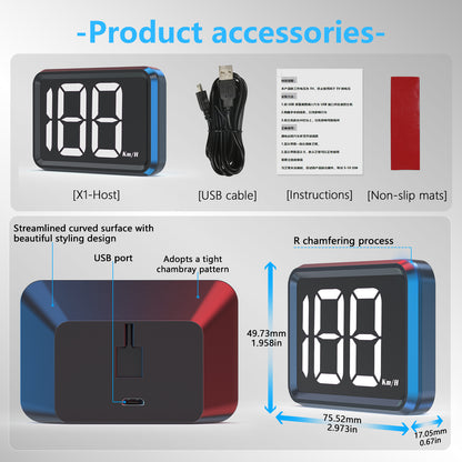 Digital Speedometer Car Hud Head up Display