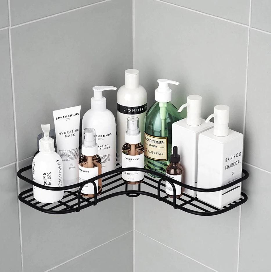 Self Adhesive Metal Corner Storage Rack (Premium Quality)