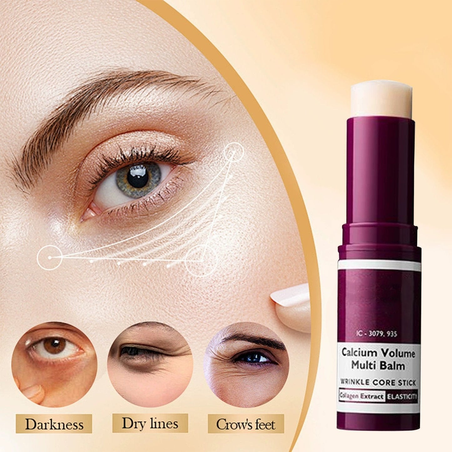 🏆Bestselling-Up to 50% Off✨ Cemenrete Calcium Multi Balm - For Youthful, Lifted Under-Eyes! 🌟