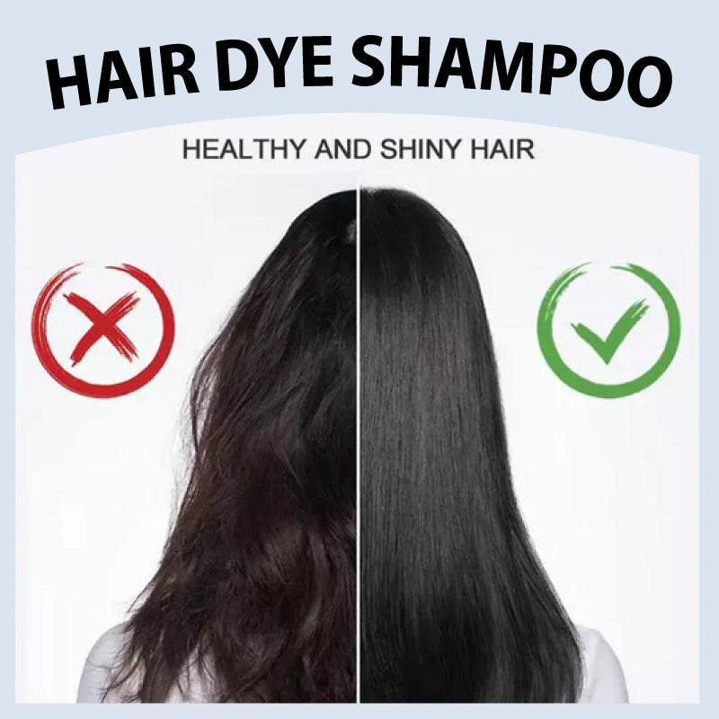 🔥Hot Sale Offers-Herbal Extract Instant Hair Color Shampoo for Men & Women